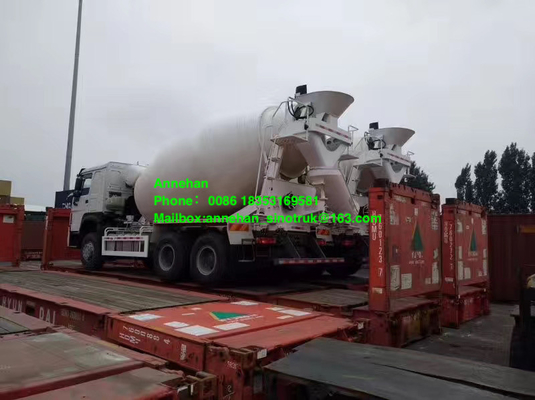 Caminhão da máquina do misturador concreto de Howo7 Sinotruk 10M3 336hp Euro2