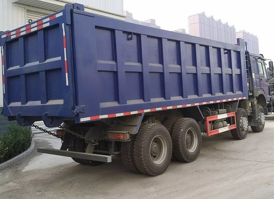 Cavalos-força resistentes 371hp dos caminhões de caminhão basculante de Sinotruk Howo 8*4