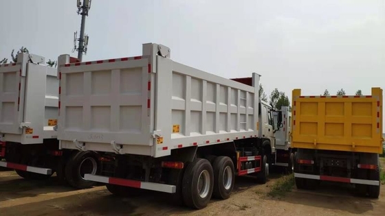 Caminhão basculante resistente manual do diesel 20cbm da transmissão de Howo 6x4