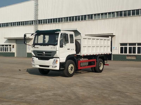 6 pneus Homan Tipper Truck 15 toneladas de caminhão basculante da capacidade 4x2 168hp Sinotruk