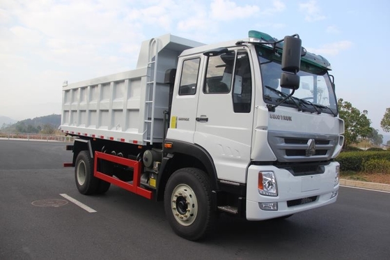 6 pneus Homan Tipper Truck 15 toneladas de caminhão basculante da capacidade 4x2 168hp Sinotruk
