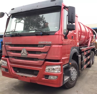 Caminhão da sução da água de esgoto do vácuo de SINOTRUK HOWO 6X4 336hp