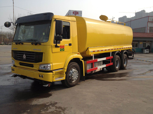 290hp modelo dos pneumáticos 2020 do caminhão de tanque 6x4 da água potável do ISO PassedSinotruk Howo 20m3 10 para a limpeza de City Road