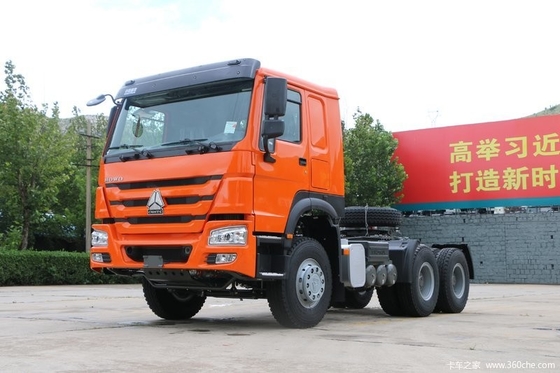 cabeça 371hp Euro2 do trator 6x4 principal - caminhão ZZ4257S3241W do motor