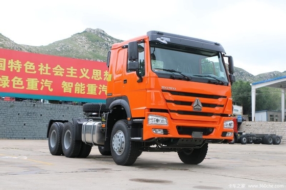 cabeça 371hp Euro2 do trator 6x4 principal - caminhão ZZ4257S3241W do motor