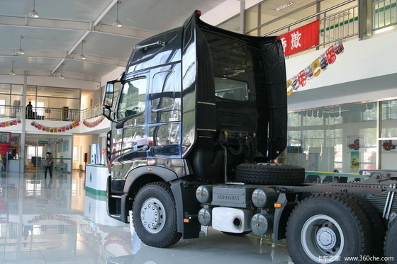 caminhão do trator de 12R22.5 371hp 10 Wheeler Sinotruk Howo 6x4