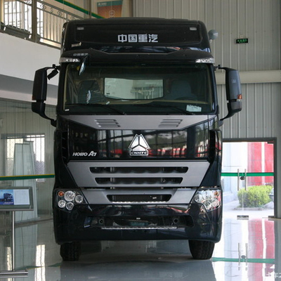 caminhão do trator de 12R22.5 371hp 10 Wheeler Sinotruk Howo 6x4