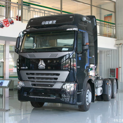 caminhão do trator de 12R22.5 371hp 10 Wheeler Sinotruk Howo 6x4
