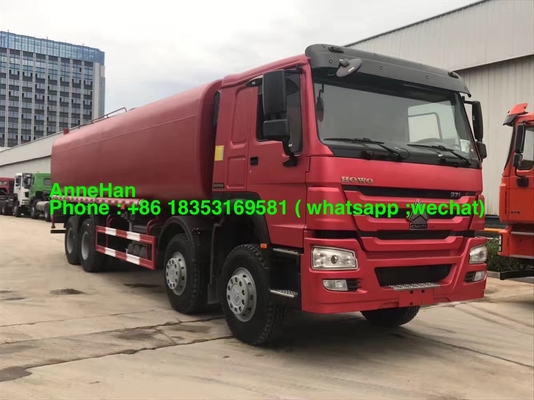 8x4 12 Wheels 371hp Sinotruk Howo7 Water Tank Trailer