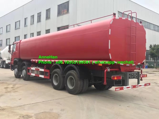 8x4 12 Wheels 371hp Sinotruk Howo7 Water Tank Trailer
