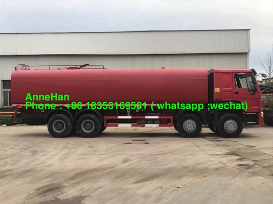 8x4 12 Wheels 371hp Sinotruk Howo7 Water Tank Trailer