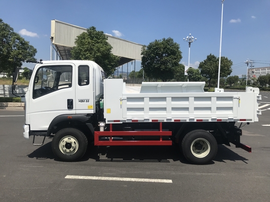 4x4 tipo médio de 8 toneladas do caminhão basculante ZZ1047E2815B180 Homan de Sinotruk do Euro 2