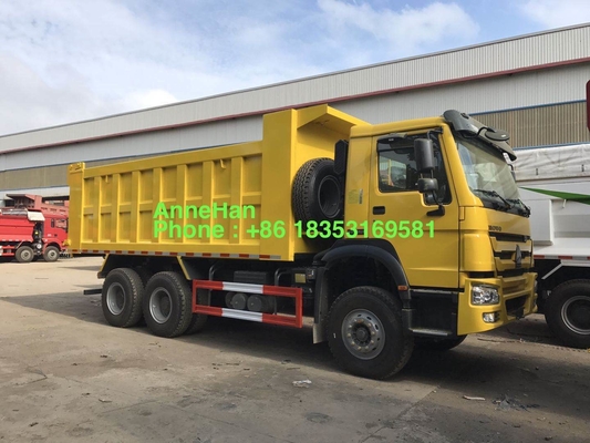 336hp de 31 toneladas Sinotruk Howo 7 Tipper Truck Left Hand Drive