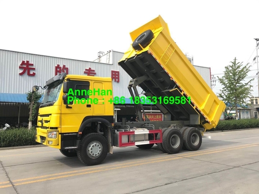 336hp de 31 toneladas Sinotruk Howo 7 Tipper Truck Left Hand Drive