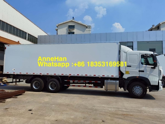 Único refrigerador Van Cargo Truck das rodas 8x4 do táxi 12