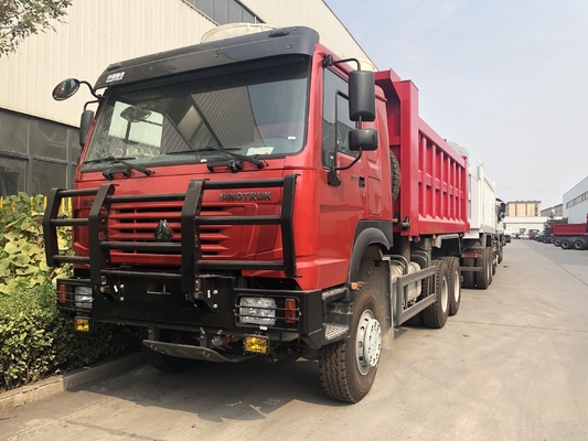 HF9 caminhão basculante do cilindro 300L Howo 6x4 com amortecedor militar