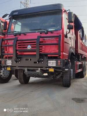 HF9 caminhão basculante do cilindro 300L Howo 6x4 com amortecedor militar