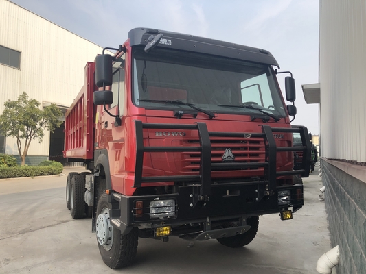 HF9 caminhão basculante do cilindro 300L Howo 6x4 com amortecedor militar
