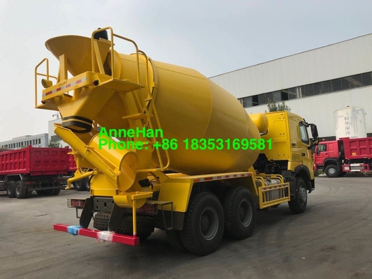 Roda 340hp do caminhão de tanque LHD do misturador de A7 Sinotruk RHD 10