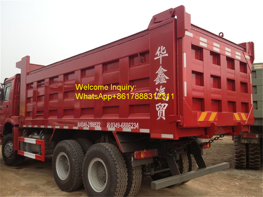 Sinotruk resistente HOWO 6x4 30 toneladas de Tipper Dump Truck