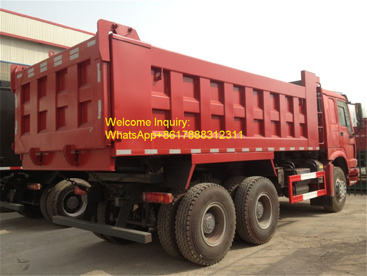 Sinotruk resistente HOWO 6x4 30 toneladas de Tipper Dump Truck