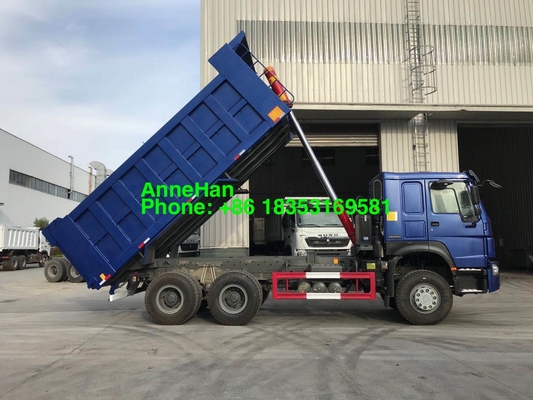 Caminhão basculante resistente azul Front Lifting de 20M3 40T LHD