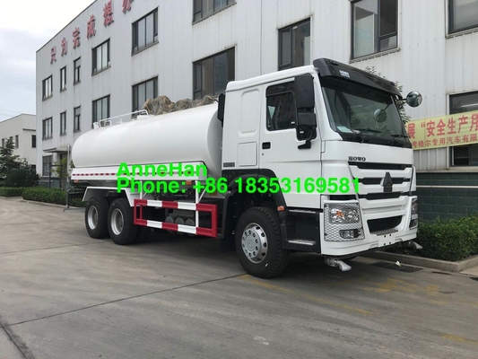 Caminhão de tanque da água de Sinotruk Howo 7 20000L 6x4 com sistema de pulverizador