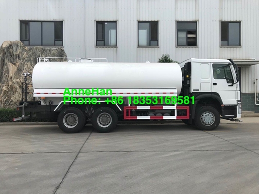 Caminhão de tanque da água de Sinotruk Howo 7 20000L 6x4 com sistema de pulverizador