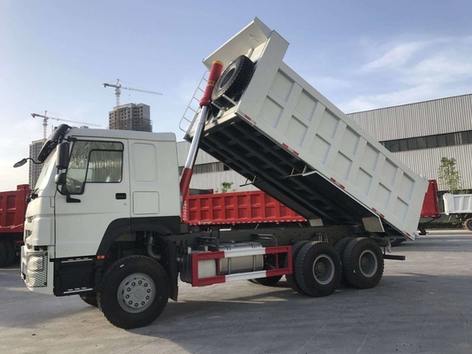 3 caminhão basculante resistente 371hp de Lhd Howo 6×4 do eixo para a indústria da construção