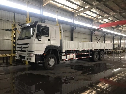 Padrão de emissão pesado branco do Euro II do caminhão da carga de SINOTRUK HOWO 6X4
