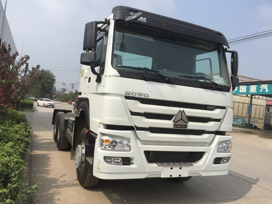Série branca de Sinotruk Howo principal - caminhão Zz4257s3241 internacional 400L do motor