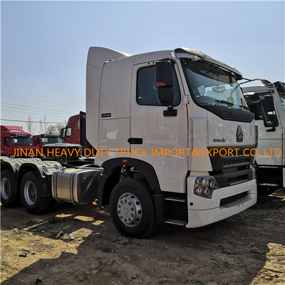Sinotruk branco A7 6x4 principal - caminhão do trator de Howo 6x4 do caminhão do motor