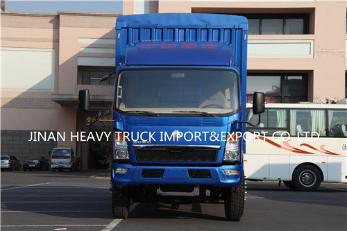 6m 5 toneladas de carga diesel Sinotruk Mini Truck Light Small WD615.47