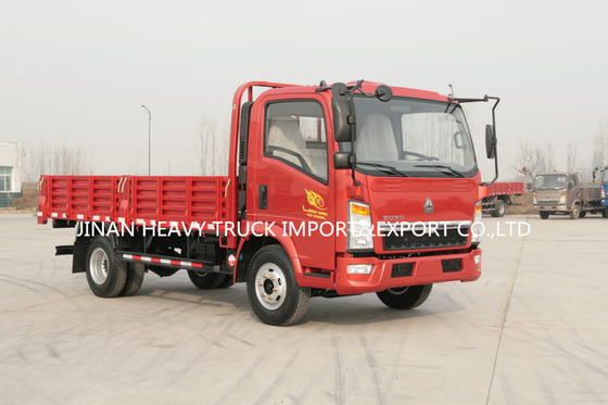 Toneladas de 5 toneladas de 3 toneladas de Mini Cargo Van Truck da luz de Sinotruk HOWO 4x2 8 10 toneladas