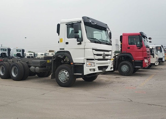 Sinotruk HOWO A7 6x4 371hp caminhão de descarga branco