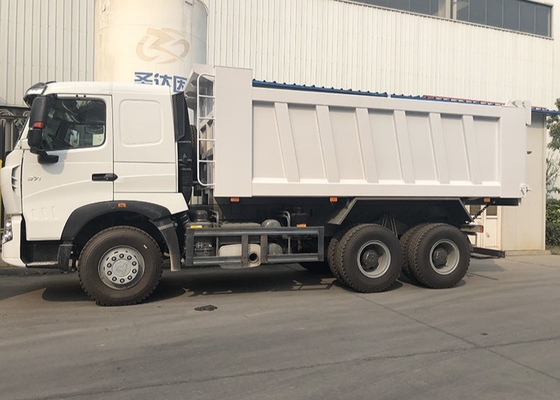 Sinotruk HOWO A7 6x4 371hp caminhão de descarga branco