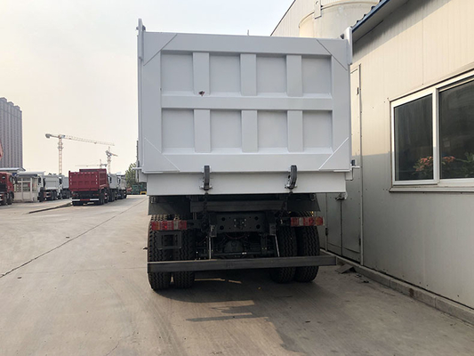 Sinotruk HOWO A7 6x4 371hp caminhão de descarga branco