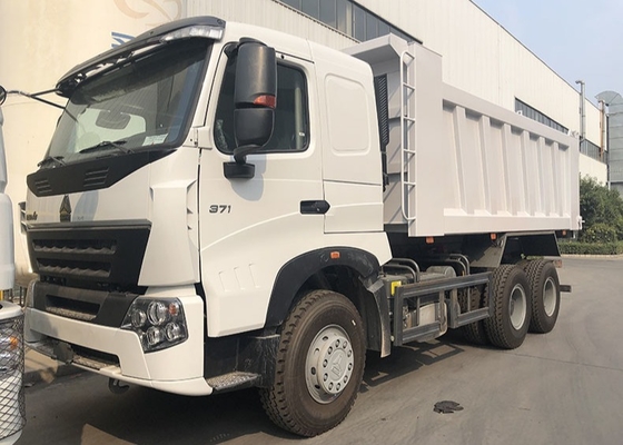 Sinotruk HOWO A7 6x4 371hp caminhão de descarga branco