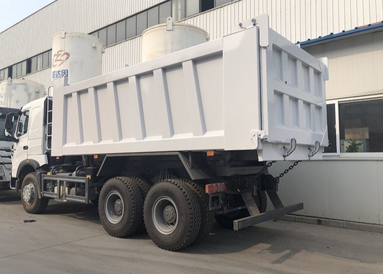 Sinotruk HOWO A7 6x4 371hp caminhão de descarga branco