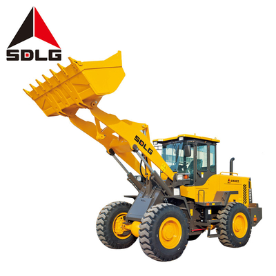 Maquinaria de Ton Wheel Loader Earth Moving da carga útil 3 da cubeta de Sdlg LG933L 1.8m3