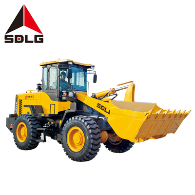 Maquinaria de Ton Wheel Loader Earth Moving da carga útil 3 da cubeta de Sdlg LG933L 1.8m3