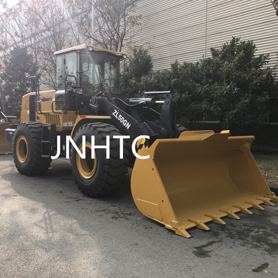 Carregador ZL50GN da roda da maquinaria XCMG de construção 5000KG pesada