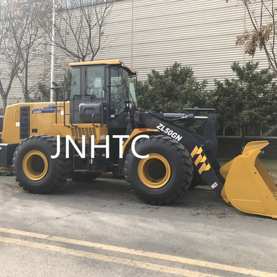 Carregador ZL50GN da roda da maquinaria XCMG de construção 5000KG pesada