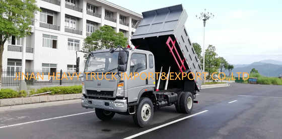 Caminhão basculante pequeno ZZ3158E3414C1 do caminhão basculante de 5 toneladas de HOWO 4x2 sino
