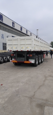 Os reboques resistentes de 70 toneladas de Sinotruk semi tomam partido despejam semi o veículo do reboque