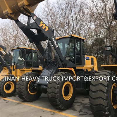 2.4m3 cubeta 4 Ton Hydraulic Wheel Loader XCMG LW400KN