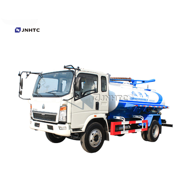 Camioneta 4cbm de HOWO 4X2 1000 da água de esgoto galões de limpeza da sução