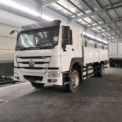 Caminhão pesado Lorry Van Goods da caixa do caminhão 290HP da carga do dever 4x2 da luz de Sinotruk HOWO