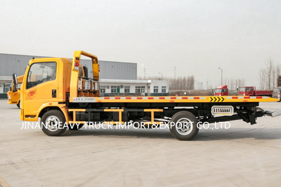 Leito LHD Tow Truck Wrecker de SINOTRUK 8 toneladas de 90km/H