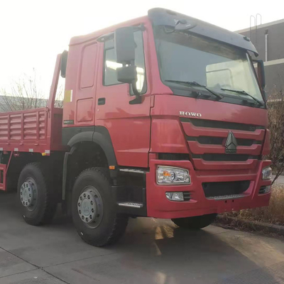 SINOTRUK HOWO 12 roda o caminhão resistente Lorry Van Load do caminhão da carga do leito 8X4